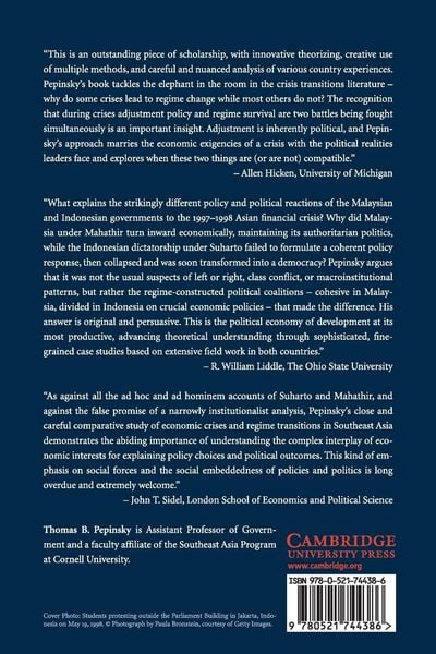 Produktbild: Economic Crises and the Breakdown of Authoritarian Regimes
