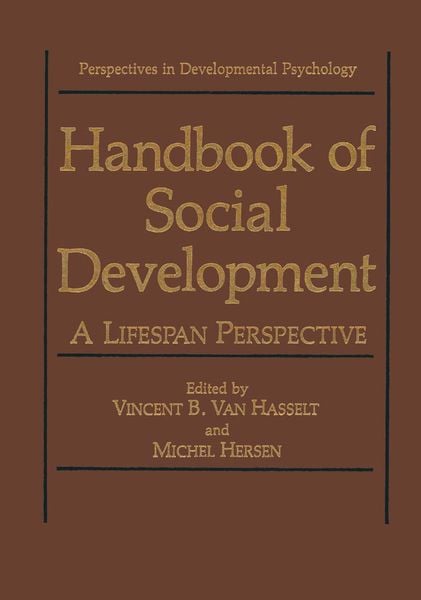 Produktbild: Handbook of Social Development