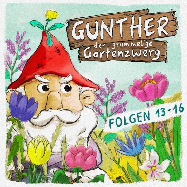 Produktbild: Gunther, der grummelige Gartenzwerg, Folge 13 - 16