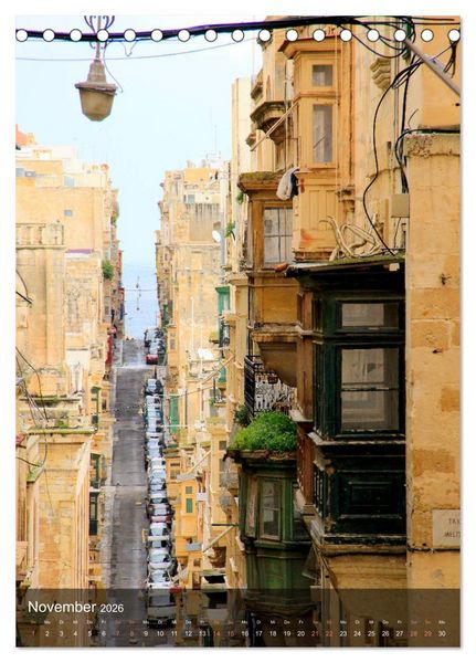Produktbild: Unterwegs in Malta (Tischkalender 2026 DIN A5 hoch), CALVENDO Monatskalender