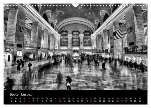 Produktbild: New York 2027 (Wandkalender 2027 DIN A3 quer), CALVENDO Monatskalender