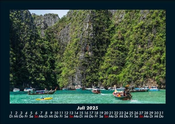 Produktbild: Urlaubsgef&uuml;hle 2025 Fotokalender DIN A5