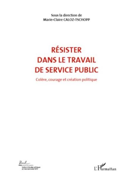 Produktbild: Resister dans le travail de service publ