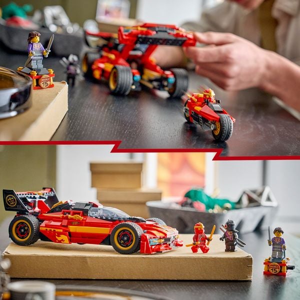 Produktbild: LEGO NINJAGO 71867 15-j&auml;hriges Jubil&auml;um: X-1 Ninja Supercar, DIY Set