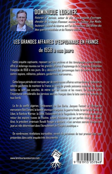 Produktbild: Les grandes affaires d'espionnage en France