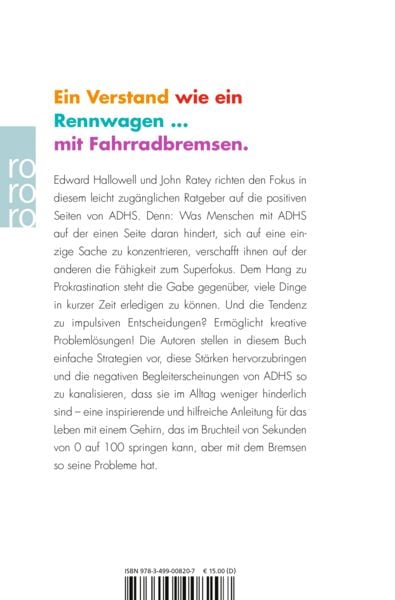 Produktbild: ADHS ist kein Makel