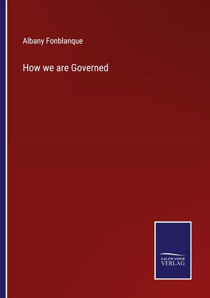 Produktbild: How we are Governed
