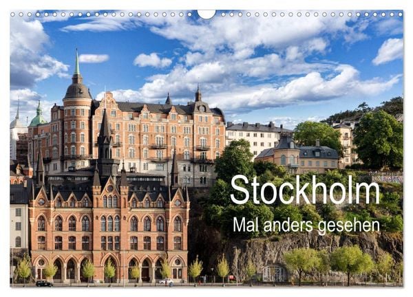 Produktbild: Stockholm - Mal anders gesehen (Wandkalender 2026 DIN A3 quer), CALVENDO Monatskalender