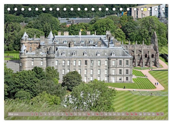 Produktbild: So sch&ouml;n ist Edinburgh (Tischkalender 2026 DIN A5 quer), CALVENDO Monatskalender