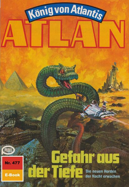 Produktbild: Atlan 477: Gefahr aus der Tiefe