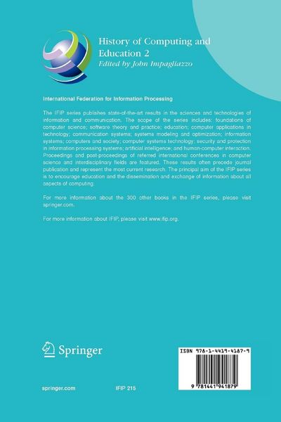 Produktbild: History of Computing and Education 2 (HCE2)