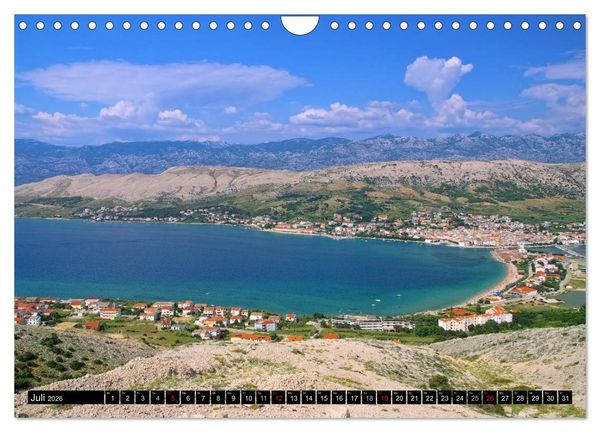 Produktbild: Kroatien (Wandkalender 2026 DIN A4 quer), CALVENDO Monatskalender