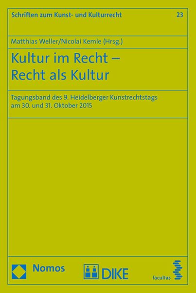 Produktbild: Kultur im Recht - Recht als Kultur