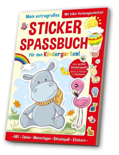 Produktbild: Stickerspa&szlig;buch Kindergarten