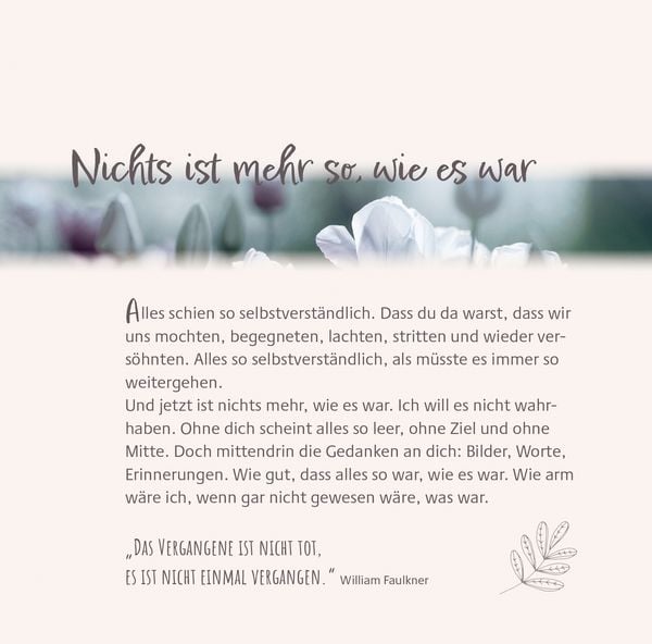 Produktbild: Trauer und Trost &ndash; Worte, die verwandeln