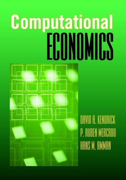 Produktbild: Computational Economics