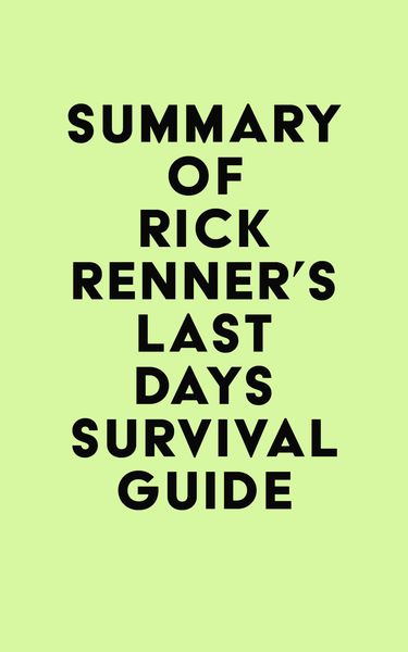 Produktbild: Summary of Rick Renner's Last Days Survival Guide