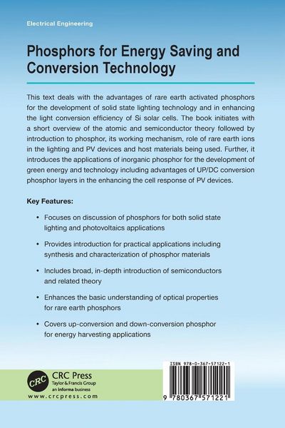 Produktbild: Phosphors for Energy Saving and Conversion Technology