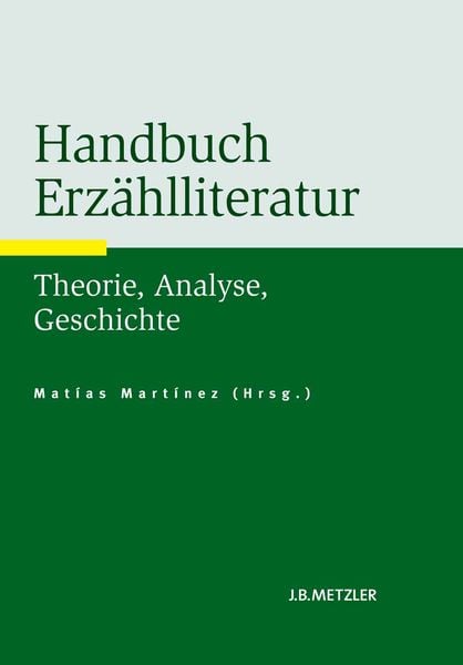 Produktbild: Handbuch Erz&auml;hlliteratur