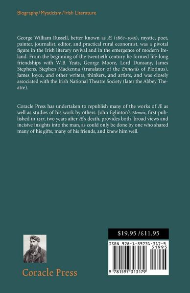 Produktbild: A Memoir of AE (George William Russell)