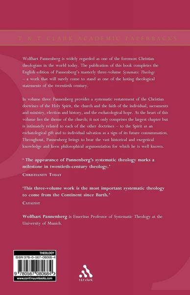 Produktbild: Systematic Theology Vol 3