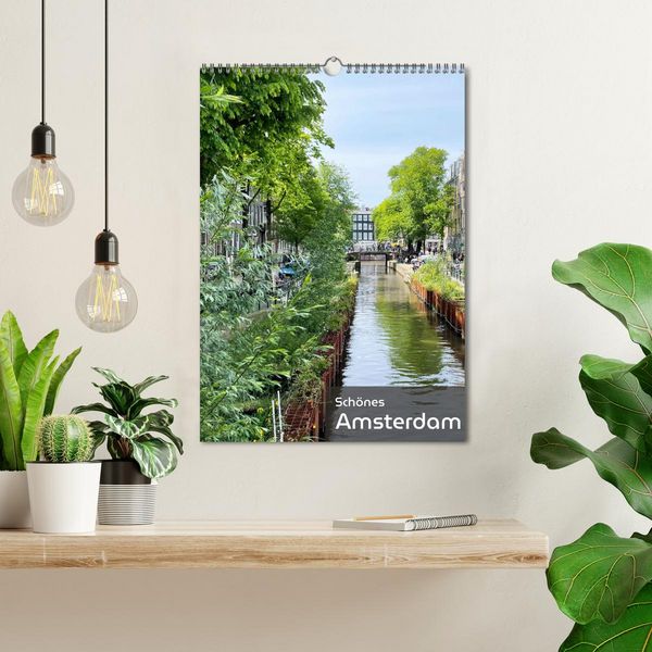 Produktbild: Sch&ouml;nes Amsterdam (Wandkalender 2026 DIN A3 hoch), CALVENDO Monatskalender