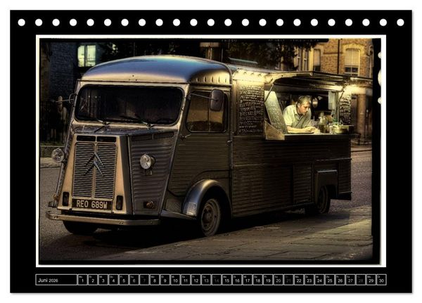 Produktbild: Oldtimer auf Tour (Tischkalender 2026 DIN A5 quer), CALVENDO Monatskalender