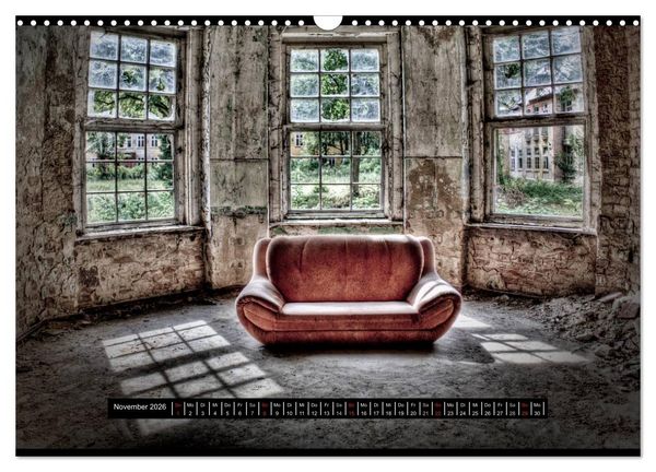 Produktbild: Lost Places, Vergessene Orte / AT-Version (Wandkalender 2026 DIN A3 quer), CALVENDO Monatskalender