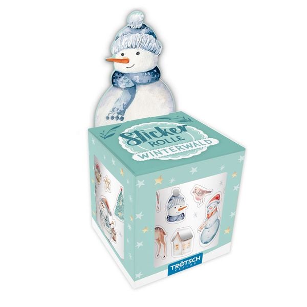 Produktbild: TR&Ouml;TSCH - Stickerrolle Winterwald | Ab 3 Jahren