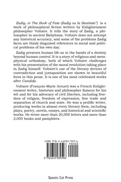 Produktbild: Zadig; or, The Book of Fate