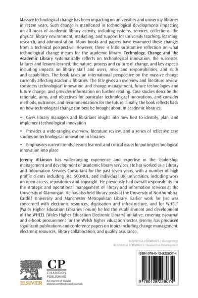 Produktbild: Technology, Change and the Academic Library