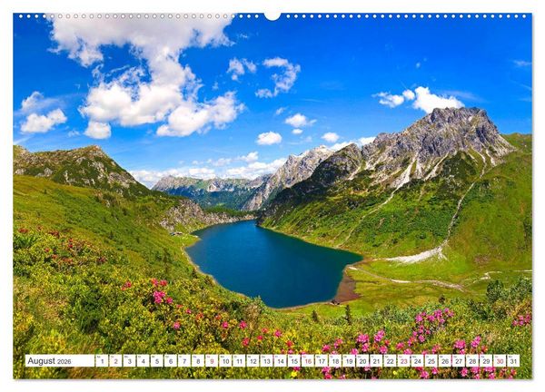 Produktbild: Der Tappenkarsee (hochwertiger Premium Wandkalender 2026 DIN A2 quer), Kunstdruck in Hochglanz