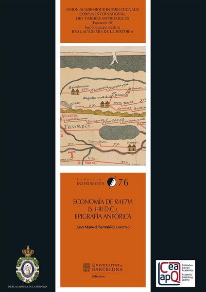 Produktbild: Econom&iacute;a de Raetia (s. I-III d.C.). Epigarf&iacute;a anf&oacute;rica