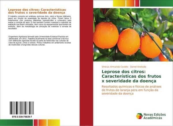 Produktbild: Leprose dos citros: Caracter&iacute;sticas dos frutos x severidade da doen&ccedil;a