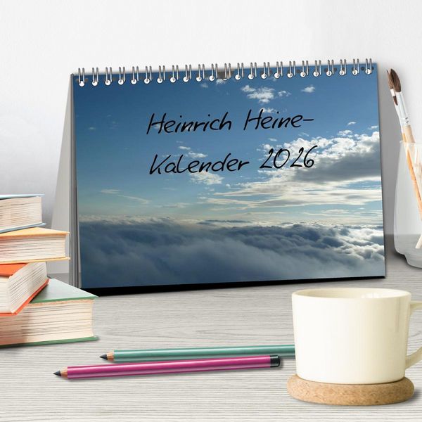 Produktbild: Heine-Kalender Kalender (Tischkalender 2026 DIN A5 quer), CALVENDO Monatskalender