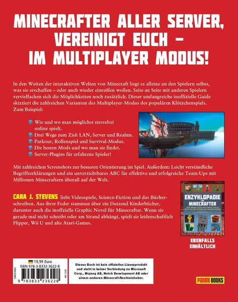 Produktbild: Die ultimative inoffizielle Enzyklop&auml;die f&uuml;r Minecrafter: Mehrspieler-Modus