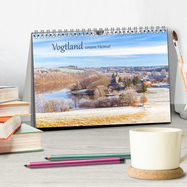 Produktbild: Vogtland - unsere Heimat (Tischkalender 2026 DIN A5 quer), CALVENDO Monatskalender