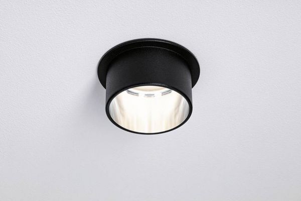 Produktbild: Paulmann 93383 LED-Einbauleuchte 19.5W Schwarz, Eisen