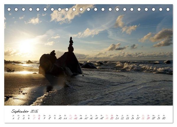 Produktbild: Ostsee-Strand (Tischkalender 2026 DIN A5 quer), CALVENDO Monatskalender