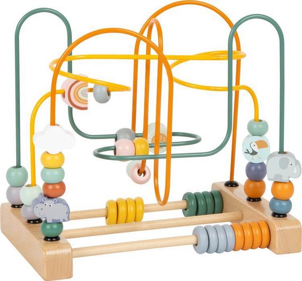 Produktbild: small foot 11956 - Motorikschleife Safari, Holz/Metall, H&ouml;he: 22 cm