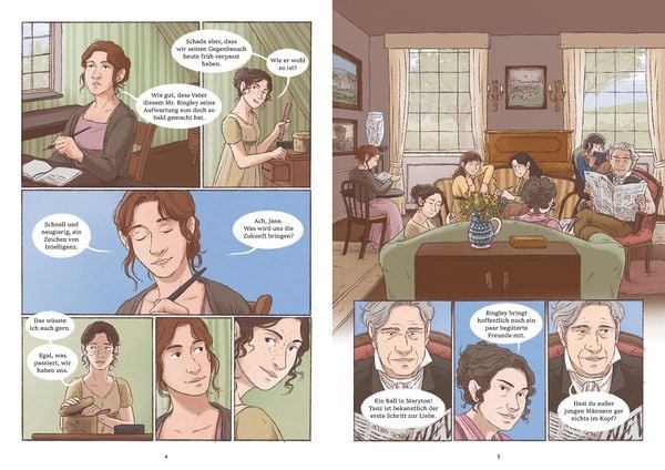 Produktbild: Stolz und Vorurteil &ndash; die Graphic Novel nach Jane Austen
