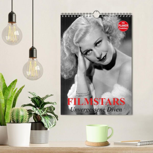 Produktbild: Filmstars. Unvergessene Diven (Wandkalender 2026 DIN A4 hoch), CALVENDO Monatskalender