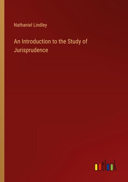 Produktbild: An Introduction to the Study of Jurisprudence