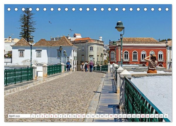 Produktbild: Die Sandalgarve - Der flache K&uuml;stenabschnitt im S&uuml;dosten Portugals (Tischkalender 2026 DIN A5 quer), CALVENDO Monatskalender