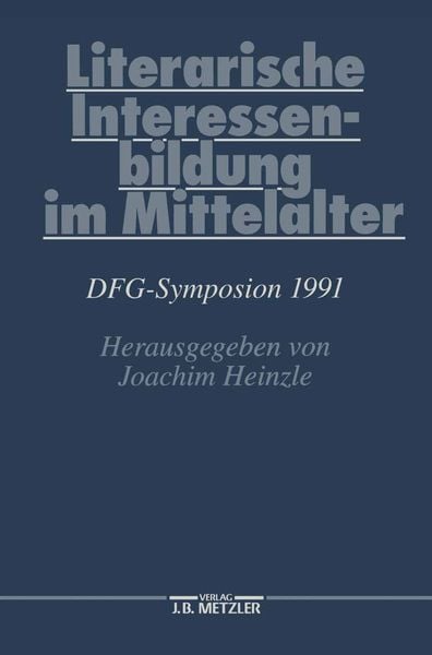 Produktbild: Literarische Interessenbildung im Mittelalter