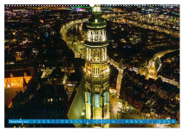 Produktbild: Ein Blick auf Middelburg in Zeeland (Wandkalender 2026 DIN A2 quer), CALVENDO Monatskalender
