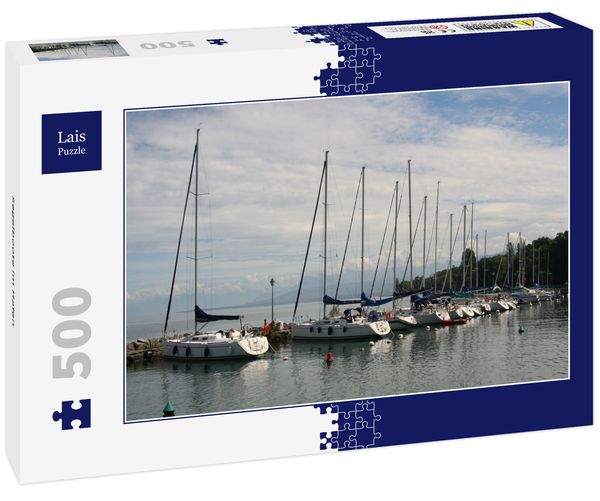 Produktbild: Lais Puzzle Segelboote im Hafen 500 Teile
