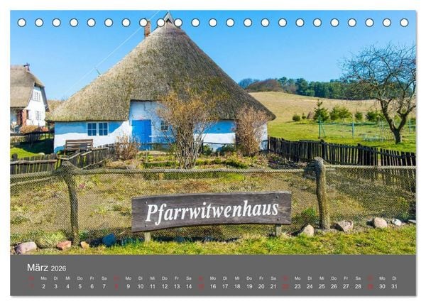 Produktbild: Sch&ouml;nes Meck-Pomm (Tischkalender 2026 DIN A5 quer), CALVENDO Monatskalender