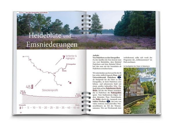 Produktbild: KOMPASS Radreisef&uuml;hrer EmsRadweg