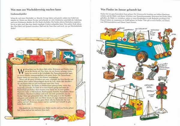 Produktbild: Pettersson und Findus. Mit Findus durchs ganze Jahr
